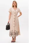 Платье Faufilure C1767 Бежевый