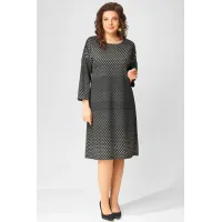 Платье Fita 5101 Радмила черно-бежевый