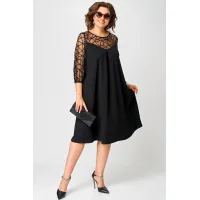 Платье Eva Grant 7279С черный