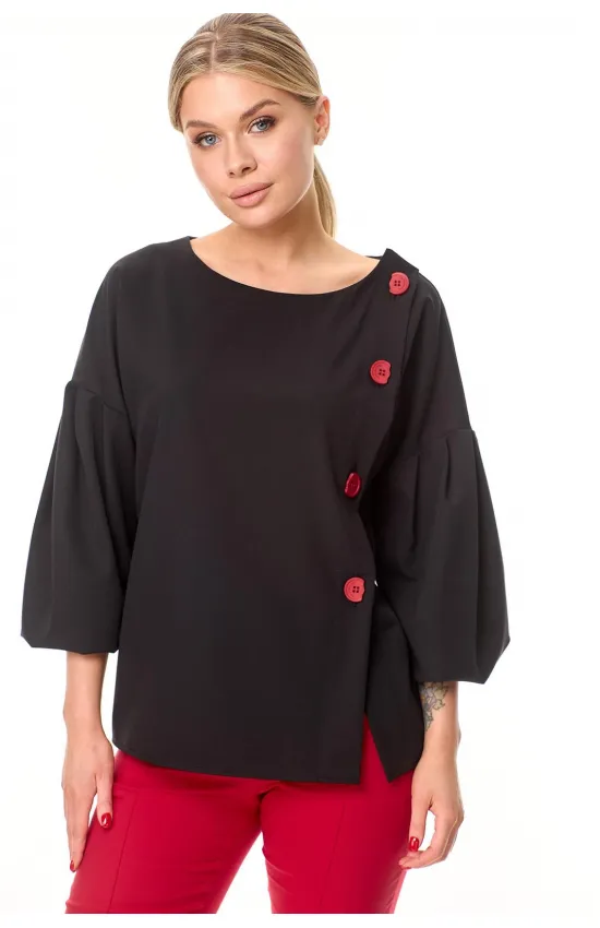 Блузка Talia Fashion 412 черный