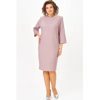 Платье Axxa 55232 пудра