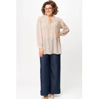 Блузка Michel Chic 760-2 бежевый одуванчик