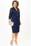Платье Mira Fashion 5572 темно-синий