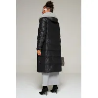 Пальто Beautiful & Free 8017 черный Пальто Beautiful & Free 8017 черный