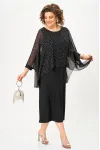 Платье Michel Chic 2202 чёрный, горох Платье Michel Chic 2202 чёрный, горох