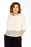 Блузка Ольга Стиль Л436 белое молоко Блузка Ольга Стиль Л436 белое молоко
