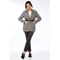 Пиджак Matini М4.1359/1 серый+клетка