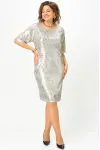 Платье Mira Fashion 5634-2 серебро