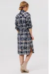 Платье Faufilure C1787 клетка Платье Faufilure C1787 клетка