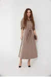 Платье Vesnaletto 4384 коричневый
