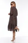 Платье Talia Fashion 431 коричневый