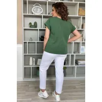 Блузка Rumoda 2135 к.р зеленый