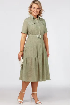 Платье Mira Fashion 5549-5 хаки