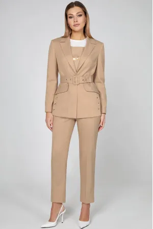 Пиджак Bazalini 5019 бежевый