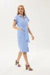Платье Ma Cherie 4007 голубой