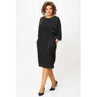 Платье Карина Делюкс М-1395 черный