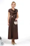 Платье Alani 2480 коричневый Платье Alani 2480 коричневый