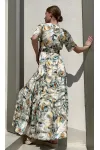 Платье I3I Fashion 101/4 принт перо
