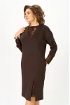 Платье Кокетка И К 1337 коричневый