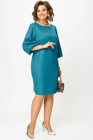 Платье Карина Делюкс М-1386 бирюзовый