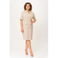 Платье Орхидея Люкс 1594 Бежевый