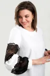 Блузка Таир-Гранд 62370 Молочный