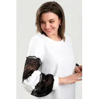 Блузка Таир-Гранд 62370 Молочный