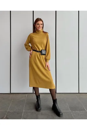 Платье I3I Fashion 103/1 горчица