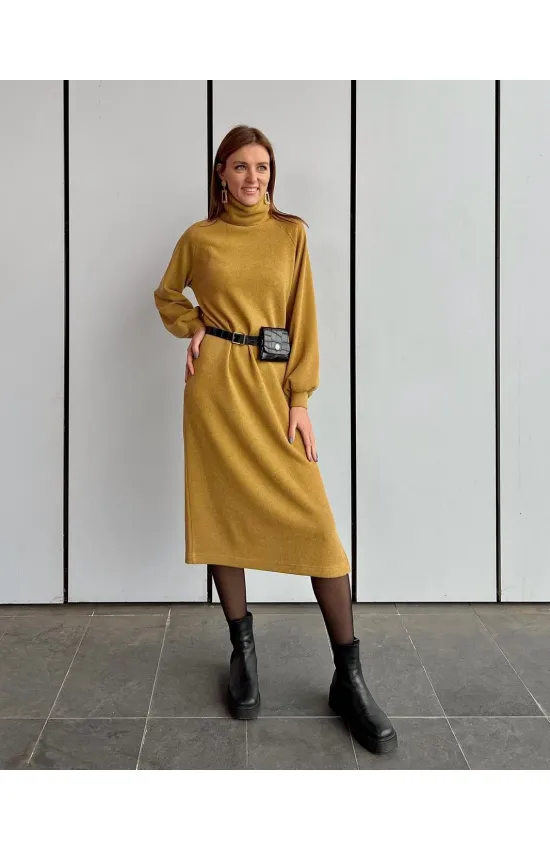 Платье I3I Fashion 103/1 горчица