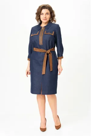 Платье Rishelie 1021 синий