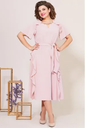 Платье Mira Fashion 5225-2 розовый