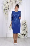 Платье Ninele 6153 Васильковый