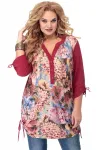 Туники Anelli 434 рукава бордо