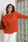 Кофта Begimoda 4158 оранжевый