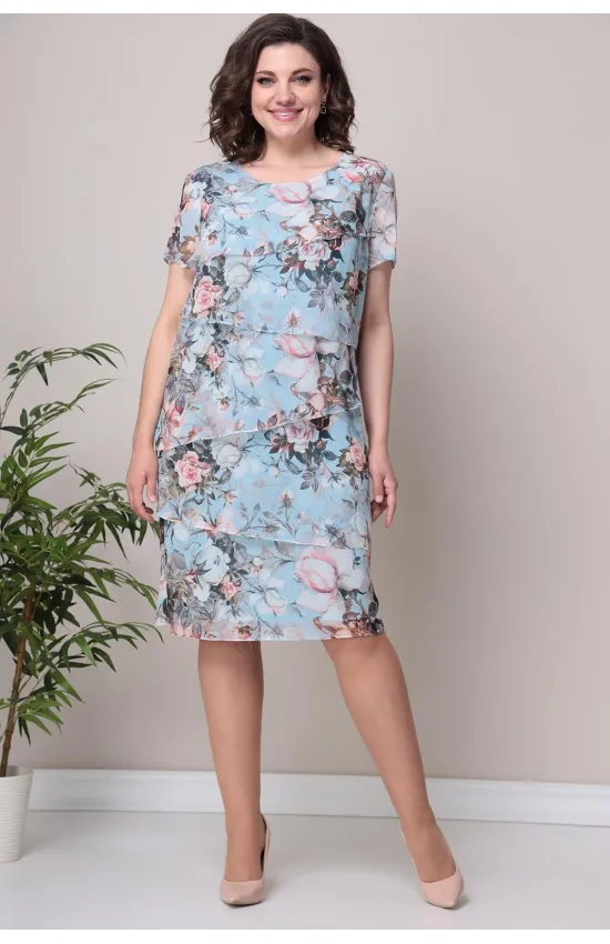 Платье Moda-Versal 2327 светло-голубой