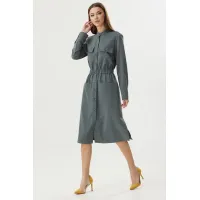 Платье Barbara В210 хаки