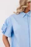 Блузка Мода-Юрс 2916bl голубой