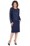Платье Alani 2458 синий Платье Alani 2458 синий