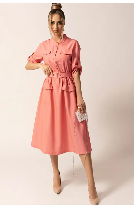 Платье Golden Valley 4927-2 оранжевый