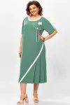 Платье Mira Fashion 5669 зеленый