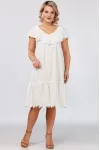 Платье Mira Fashion 5434-4 белый