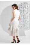 Платье Mira Fashion 5557 приглушенно-бежевый