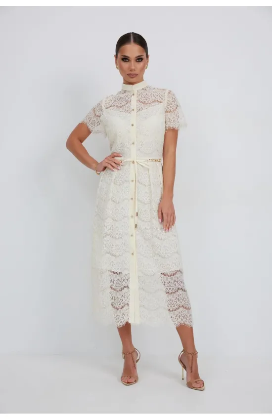 Платье Vesnaletto 4406 молочный