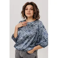 Блузка Anelli 1779.1 аронианский синий