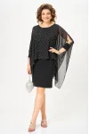 Платье Michel Chic 2203 чёрный, горох