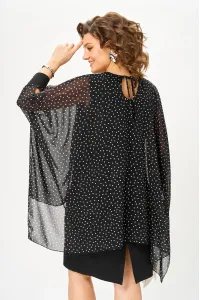 Платье Michel Chic 2203 чёрный, горох