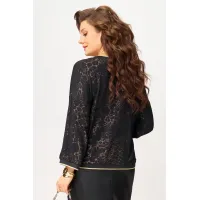 Кофта Fita 20721 Ираида черно-золотистый