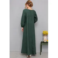 Платье Амулет 9911 изумруд 170