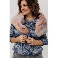 Блузка Anelli 1779.1 аронианский синий