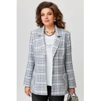 Пиджак Fita 20392 Каталена серо-голубой